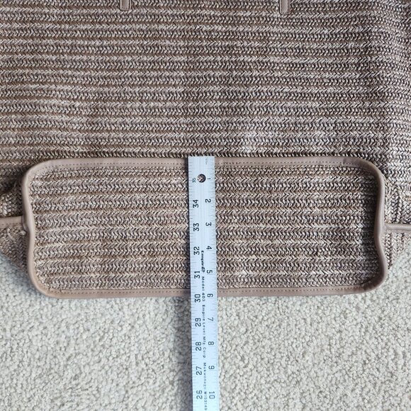 NWT Vera Bradley Embroidered Fish Straw Beach Tote Bag - Picture 9 of 9